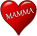 pulsante cuore festa della mamma